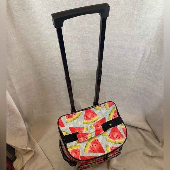 Watermelon Print Rolling Cooler Bag - Picture 7 of 7